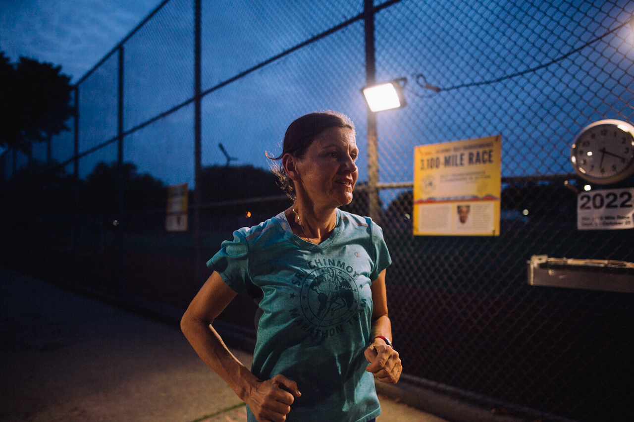 Start of the 2022 3100 mile race