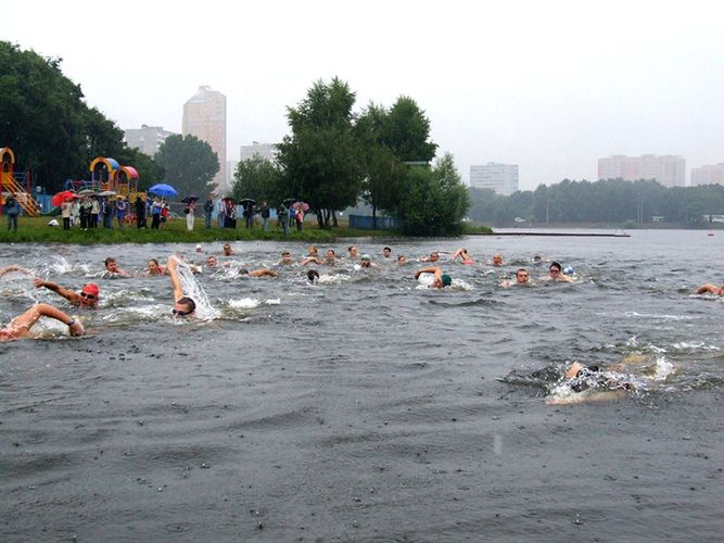 Акватлон Шри Чинмоя "Самопреодоление" Москва 2007